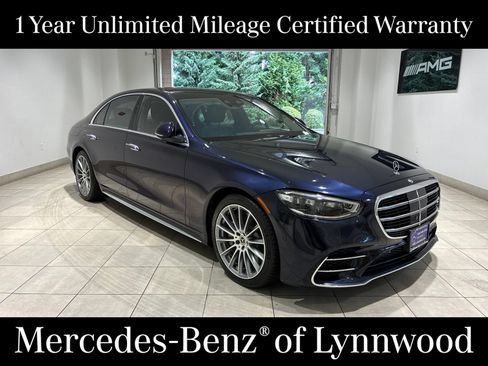Used 2022 Mercedes-Benz S 580 4MATIC Sedan image 1