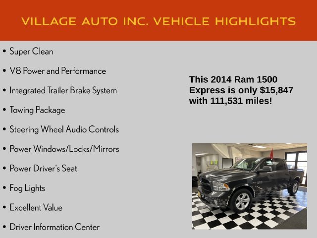 Used 2014 RAM 1500 Express AWD/4WD image 7