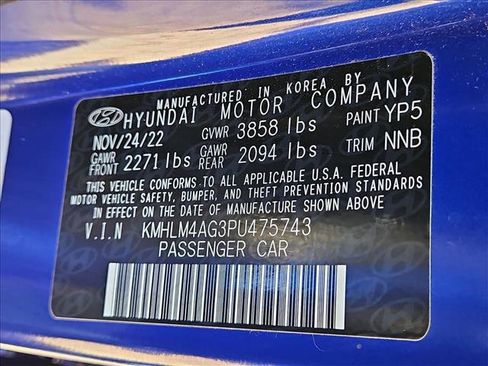 Certified 2023 Hyundai Elantra SEL w/ Cargo Package image 30