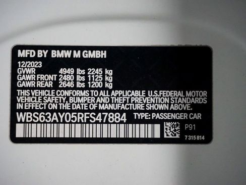 Used 2024 BMW M3 CS w/ M Driver's Package image 19