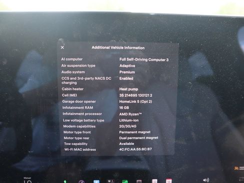 Used 2022 Tesla Model X Plaid AWD/4WD image 29