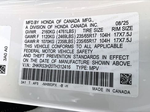 Certified 2026 Honda CR-V LX image 32