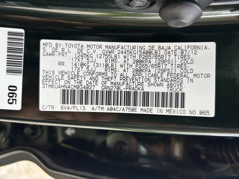 Used 2012 Toyota Tacoma PreRunner w/ TRD Sport Pkg RWD image 45