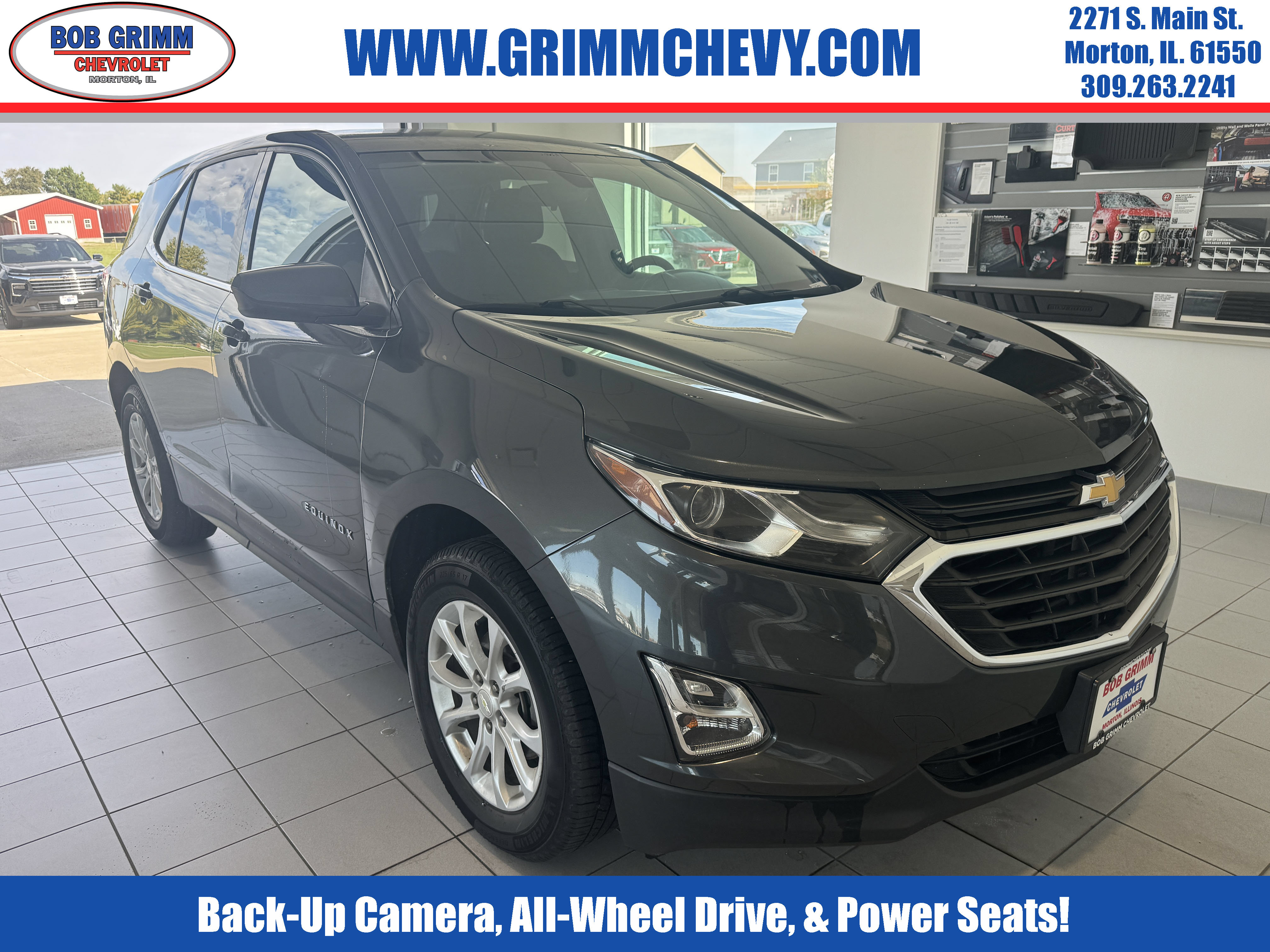 Used 2018 Chevrolet Equinox LT AWD/4WD image 1