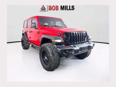Used 2021 Jeep Wrangler Unlimited Sport w/ Sun And Sound Package AWD/4WD image 1