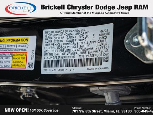 Used 2025 Honda Civic Sport image 34