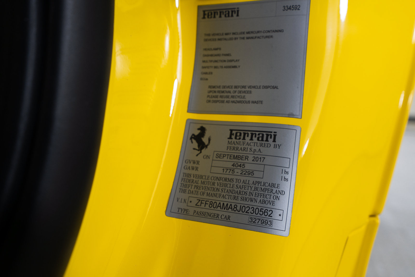 Certified 2018 Ferrari 488 Spider RWD image 40
