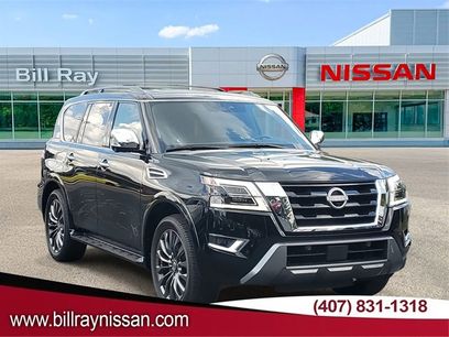 Certified 2024 Nissan Armada Platinum w/ Captain's Chairs Package