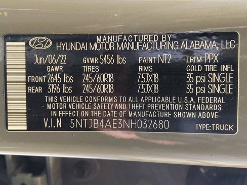 Used 2022 Hyundai Santa Cruz SEL FWD image 33