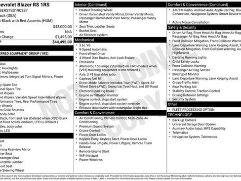 Used 2025 Chevrolet Blazer RS image 10