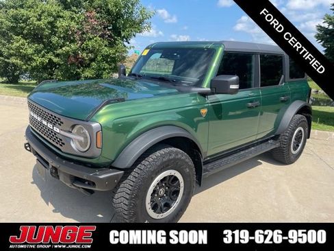 Certified 2023 Ford Bronco Badlands AWD/4WD image 1