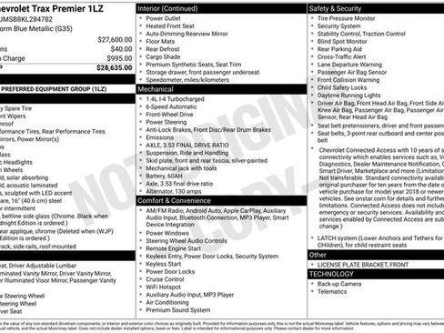 Used 2019 Chevrolet Trax Premier image 36