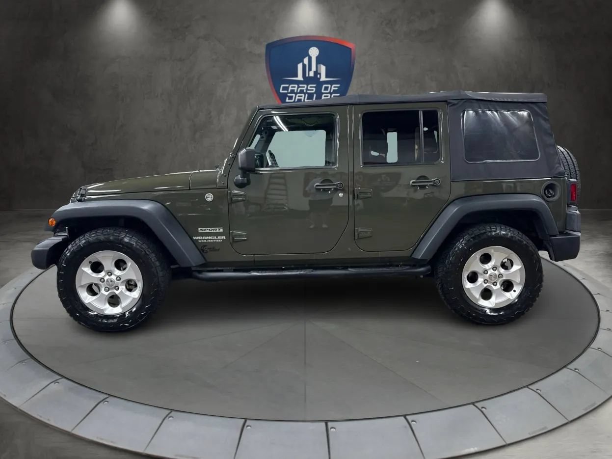 Used 2015 Jeep Wrangler Unlimited Sport w/ Quick Order Package 24S AWD/4WD image 2