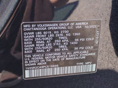 Used 2023 Volkswagen Atlas SEL R-Line AWD/4WD image 57