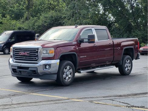 Used 2016 GMC Sierra 2500 SLE w/ SLE Preferred Package AWD/4WD image 7