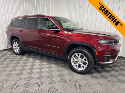Certified 2023 Jeep Grand Cherokee L Limited w/ Trailer Tow Group (B) AWD/4WD image 1