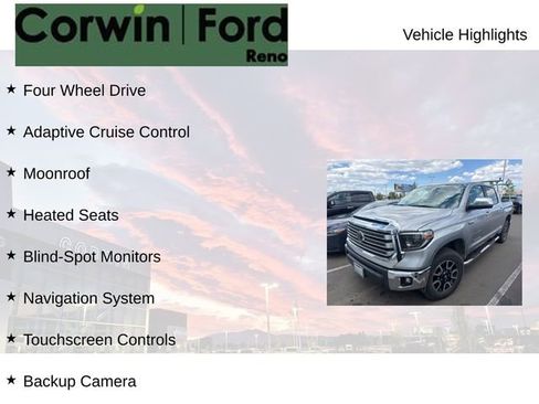 Used 2020 Toyota Tundra Limited w/ Limited Premium Package AWD/4WD image 8