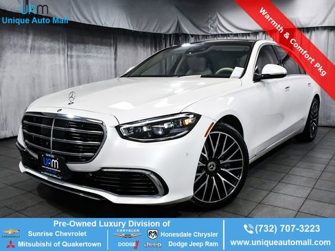 Used 2023 Mercedes-Benz S 500 4MATIC w/ Warmth & Comfort Package image 1