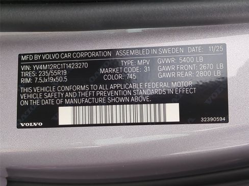 New 2026 Volvo XC60 B5 Plus w/ Protection Package Premier image 25