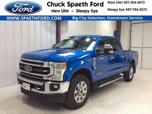 Used 2021 Ford F350 Lariat w/ Chrome Package image 1