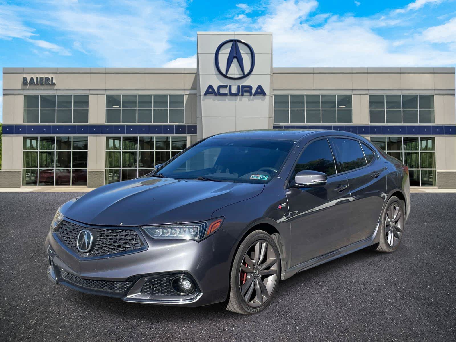 Used 2018 Acura TLX w/ Technology & A-SPEC Package FWD image 1