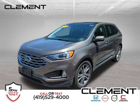 Used 2019 Ford Edge Titanium w/ Class II Trailer Tow Package AWD/4WD image 1