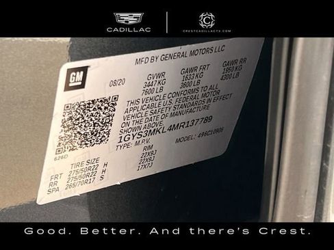 Used 2021 Cadillac Escalade ESV Premium Luxury Platinum w/ Heavy-Duty Trailer Package image 35