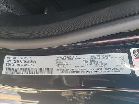 Used 2023 RAM 1500 Laramie AWD/4WD image 34