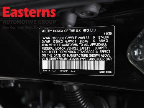 Used 2021 Honda Civic Sport image 33