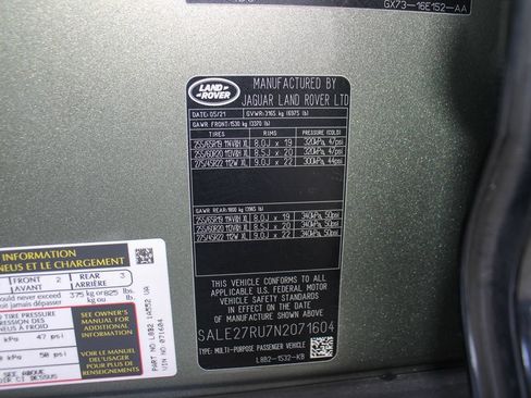 Used 2022 Land Rover Defender 110 X-Dynamic SE AWD/4WD image 50