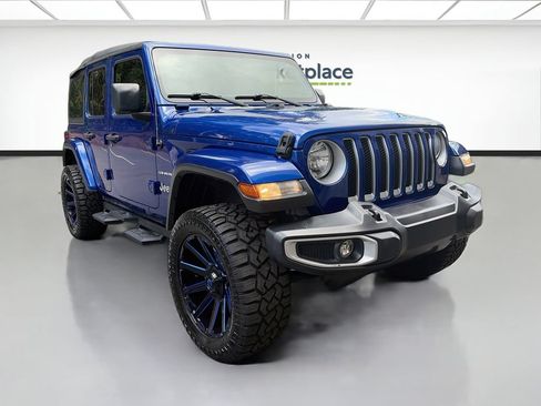 Used 2019 Jeep Wrangler Unlimited Sahara AWD/4WD image 1