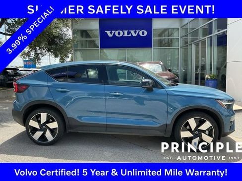Certified 2023 Volvo C40 P8 Recharge Plus w/ Climate Package AWD/4WD image 3