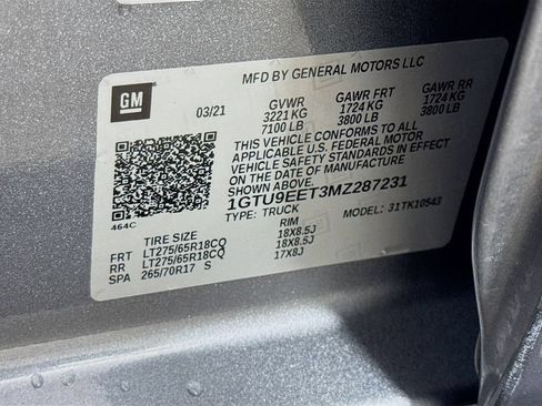 Used 2021 GMC Sierra 1500 AT4 w/ AT4 Value Package AWD/4WD image 35
