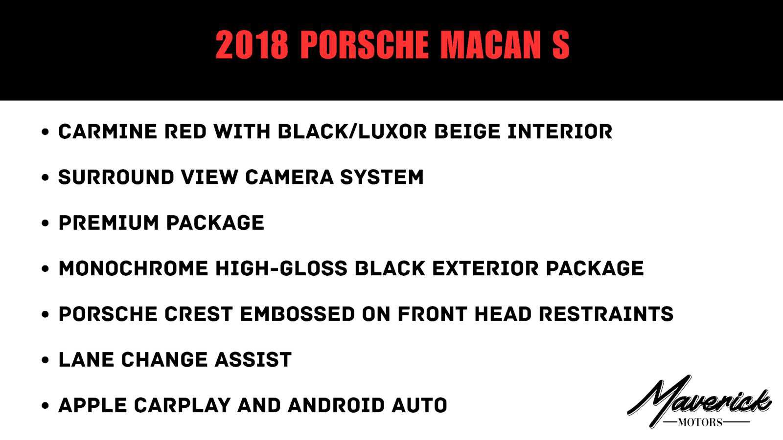 Used 2018 Porsche Macan S AWD/4WD image 2