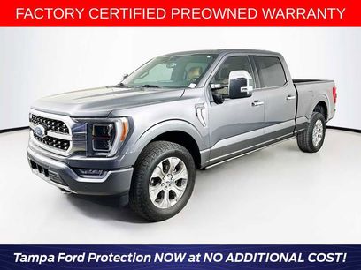 Certified 2022 Ford F150 Platinum w/ Trailer Tow Package