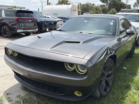 Used 2021 Dodge Challenger SXT w/ Blacktop Package RWD image 3