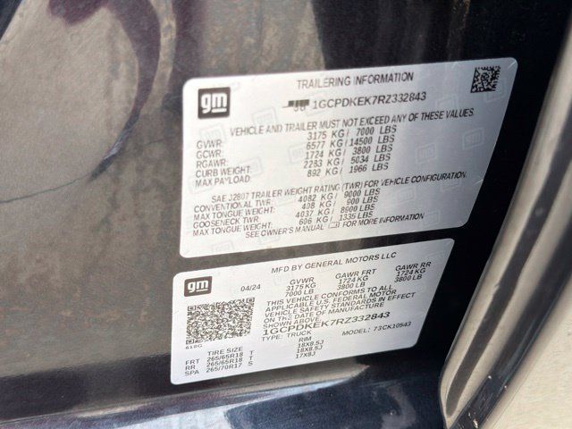 Used 2024 Chevrolet Silverado 1500 LT AWD/4WD image 13