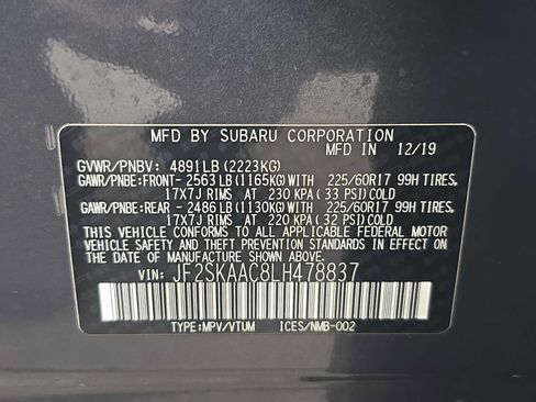Used 2020 Subaru Forester AWD/4WD image 25