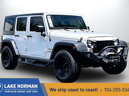 Used 2016 Jeep Wrangler Unlimited Sport w/ Max Tow Package AWD/4WD image 1