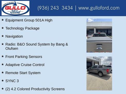 Used 2023 Ford Ranger Lariat w/ Equipment Group 501A High AWD/4WD image 10