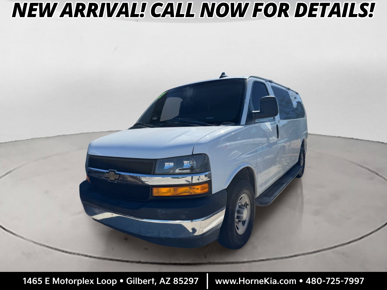 Used 2022 Chevrolet Express 2500 w/ Driver Convenience Package RWD image 1