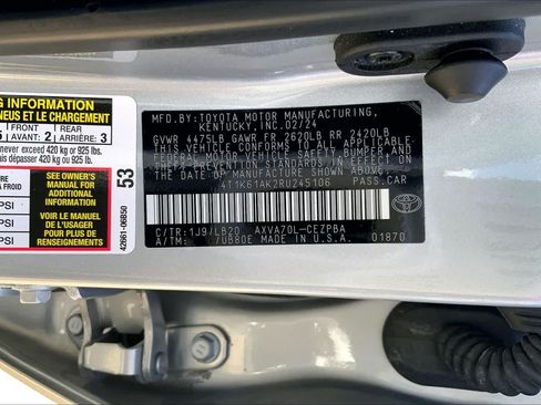 Used 2024 Toyota Camry XSE FWD image 33