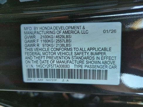 New 2026 Honda Accord Sport image 17