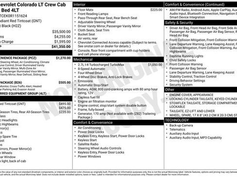 Used 2024 Chevrolet Colorado LT w/ LT Convenience Package AWD/4WD image 6