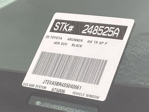 Certified 2025 Toyota 4Runner TRD Sport image 36