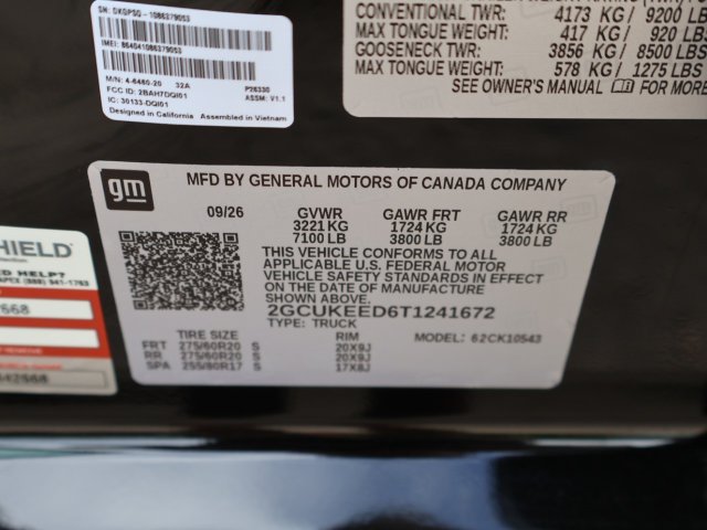 New 2026 Chevrolet Silverado 1500 RST w/ Texas Edition Plus AWD/4WD image 31