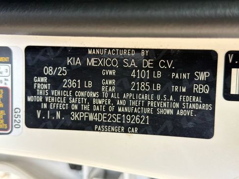 Used 2025 Kia K4 GT-Line w/ GT-Line Sunroof Package FWD image 37