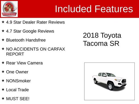Used 2018 Toyota Tacoma SR image 4