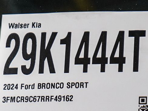 Used 2024 Ford Bronco Sport Outer Banks w/ Tech Package AWD/4WD image 28