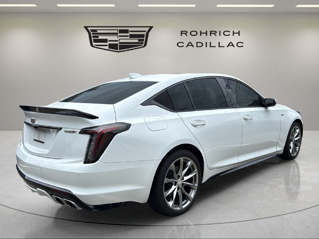 Certified 2022 Cadillac CT5 V w/ Premium Package AWD/4WD image 3
